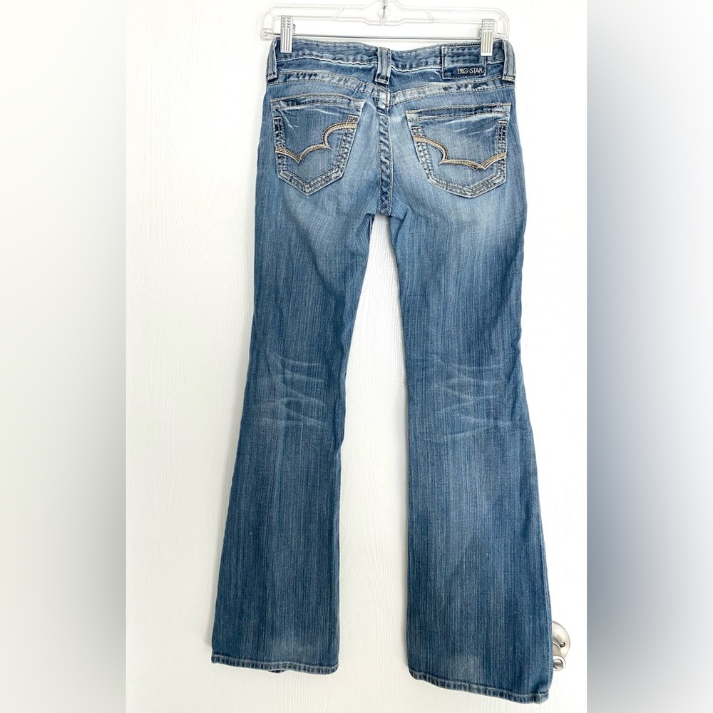 Big star jeans• Women’s size 25 • Boot cut • Low rise - Picture 2 of 6